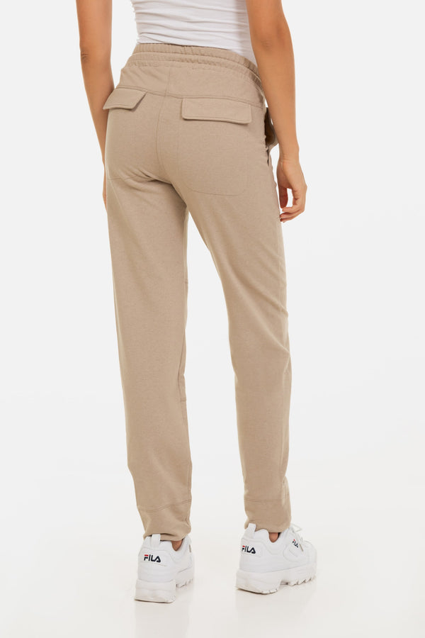 Спортен панталон за бременни - бежов