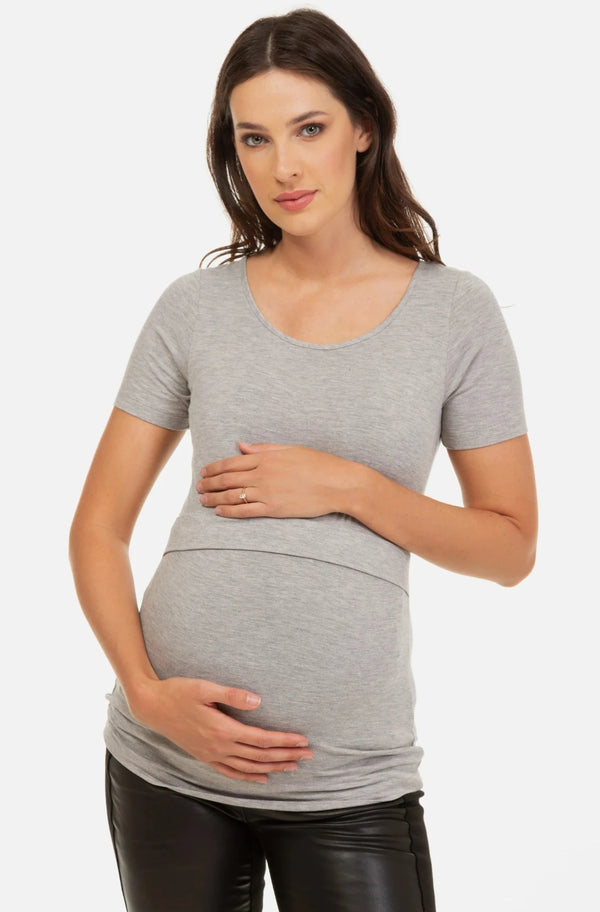 Блуза за бременни и кърмещи от бамбук