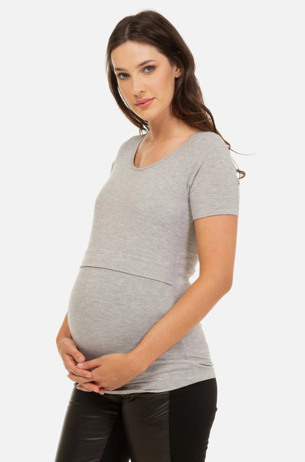 Блуза за бременни и кърмещи от бамбук