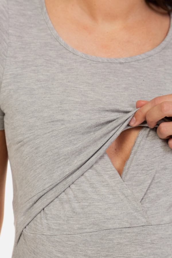 Блуза за бременни и кърмещи от бамбук