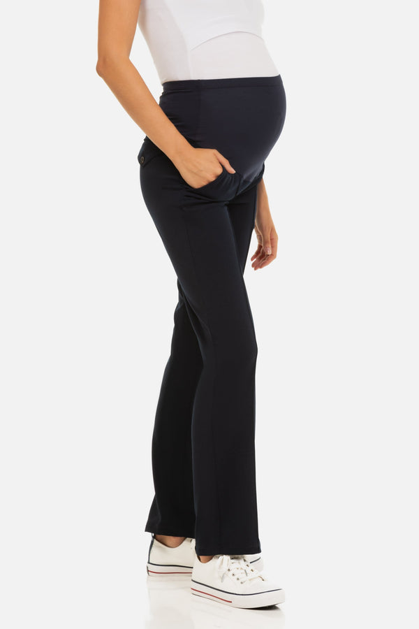 Елегантен панталон за бременни с органичен памук