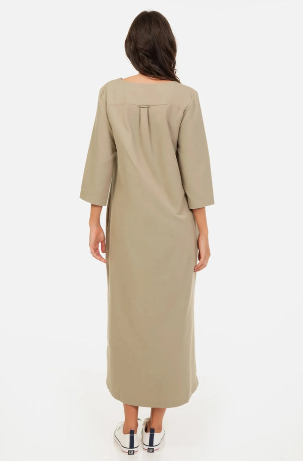 Миди рокля за бременни и кърмещи - каки