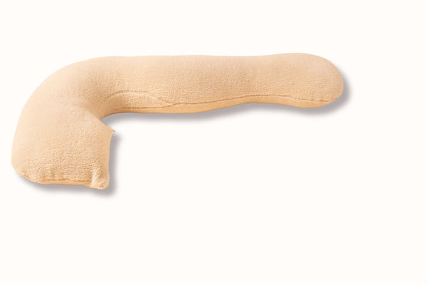 Пухкава възглавница за бременни и кърмене 3 в 1 - бежова