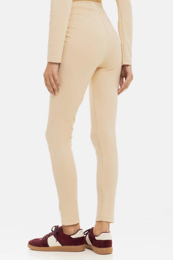 Памучен клин за бременни - бежов