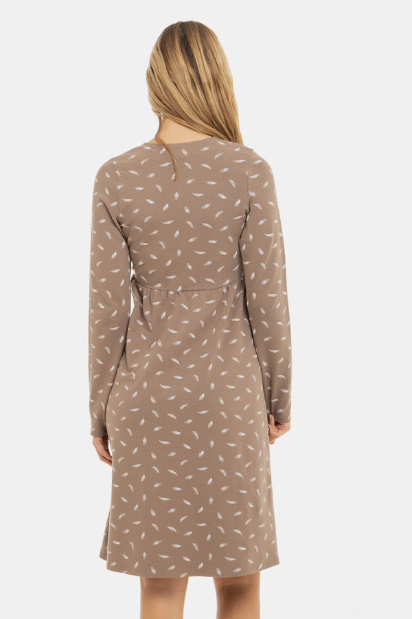 Нощница за бременни и кърмещи - Пера