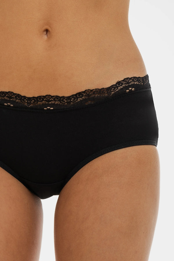 Памучни бикини с ниска за бременни