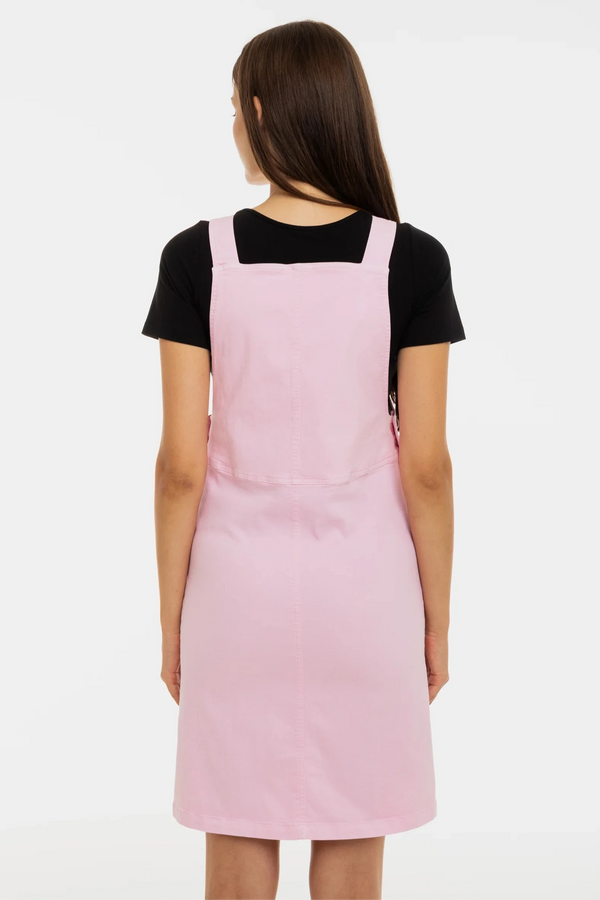 Памучен сукман за бременни и кърмещи - розов