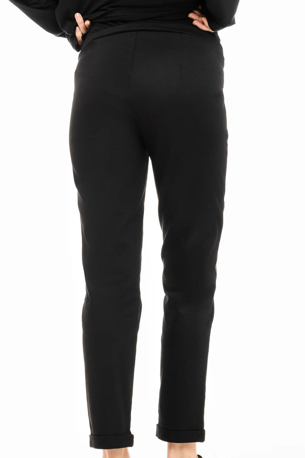 Памучен еластичен панталон за бременни