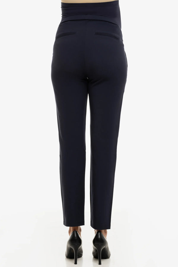 Тъмносин панталон за бременни