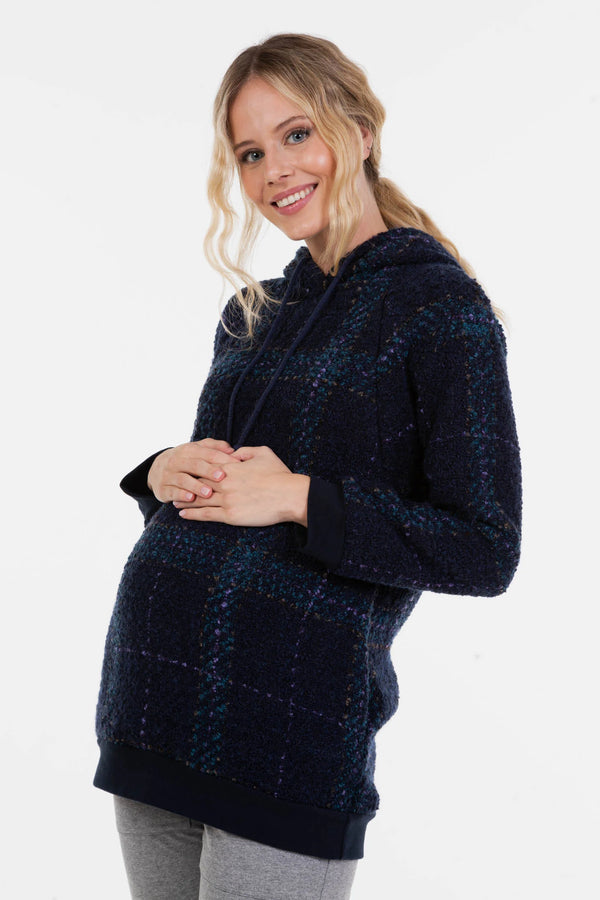 Кариран суитшърт за бременни и кърмещи