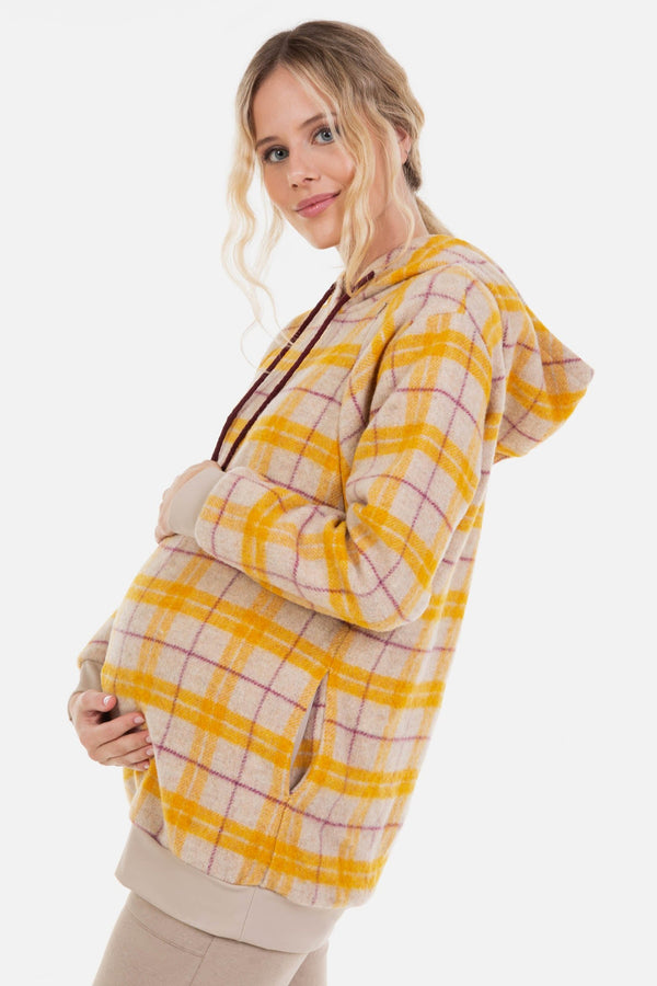 Кариран суитшърт за бременни и кърмещи