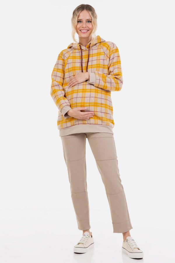 Кариран суитшърт за бременни и кърмещи