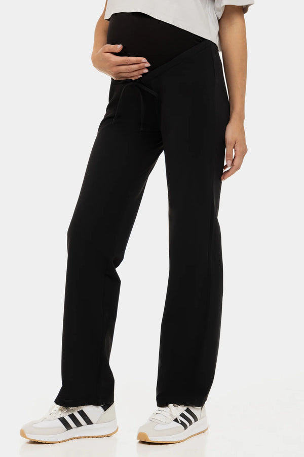 Спортно-елегантен панталон за бременни с органичен памук