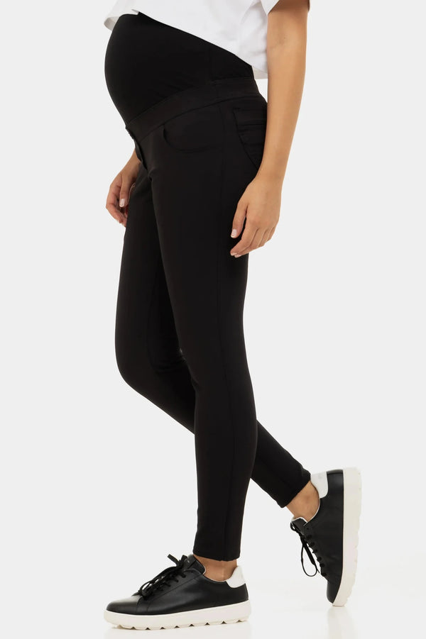 Втален еластичен панталон за бременни