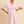 Зареди снимката Памучна светлорозова рокля за бременни с възел
