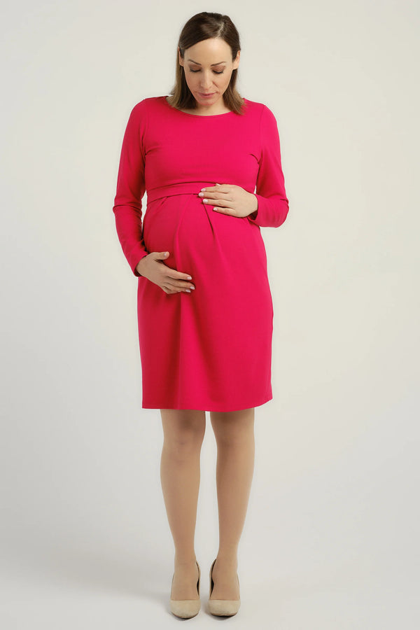 Елегантна рокля за бременни и кърмещи