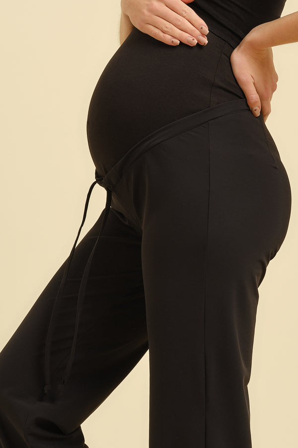 Спортно-елегантен панталон за бременни с органичен памук