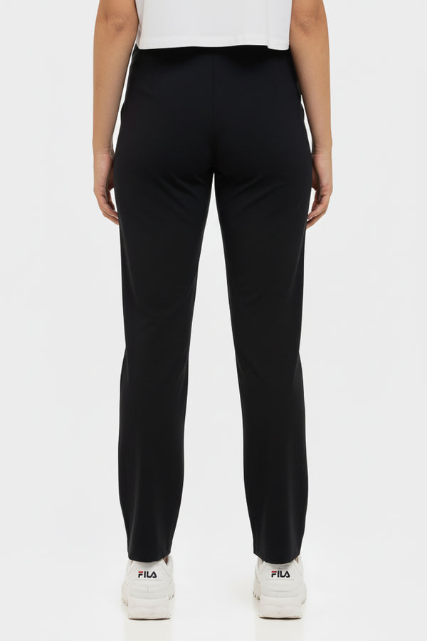 Спортно-елегантен панталон за бременни - тъмносин