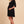 Зареди снимката Вечерна рокля за бременни и кърмещи в черно
