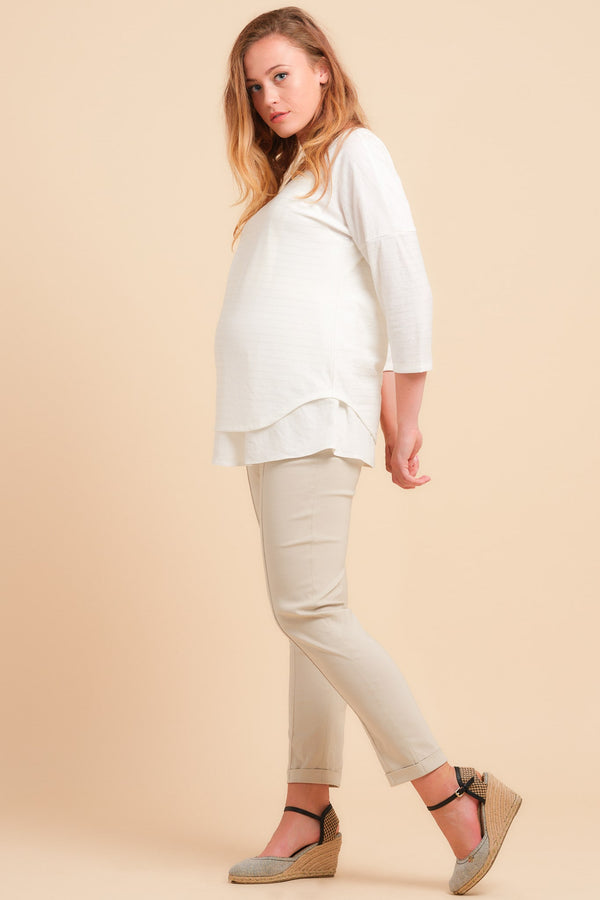 Еластичен панталон за бременни