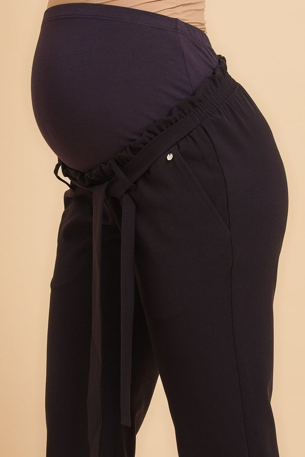 Панталон тип "paper bag" за бременни