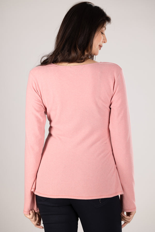 Блуза от плетиво за бременни и кърмещи
