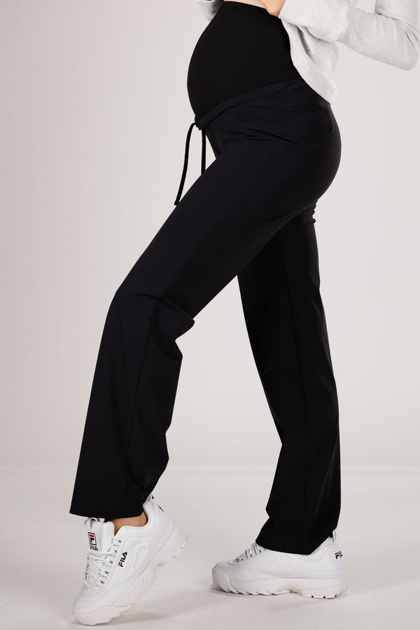 Спортно-елегантен панталон за бременни с органичен памук