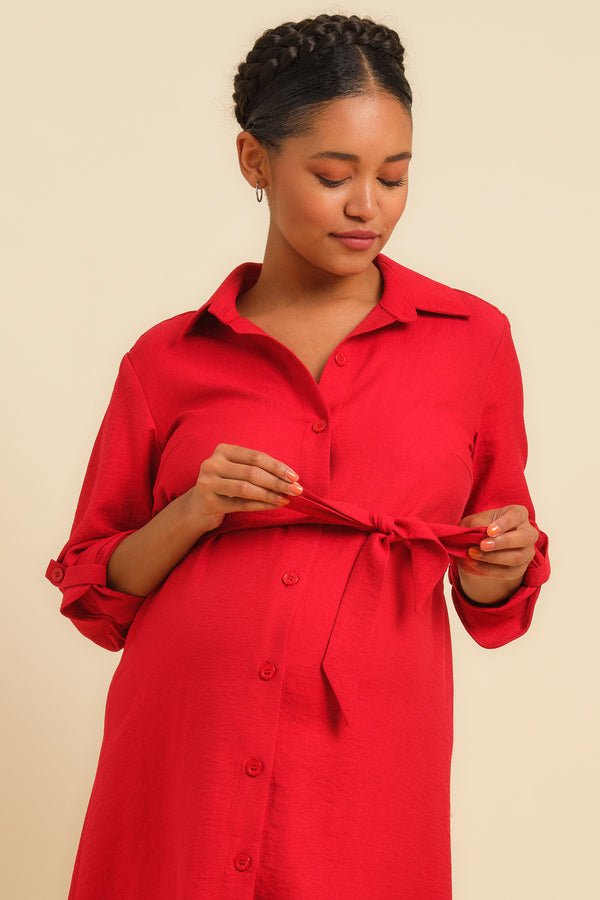 Рокля-риза за бременни и кърмещи